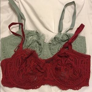 TWO VS Dream Angels bras